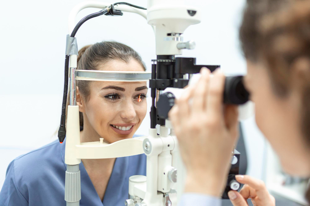 Exámen de visiometría ocupacional